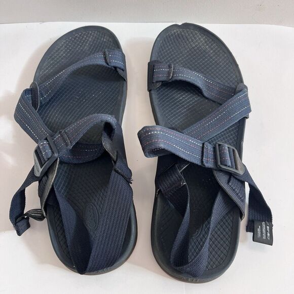 Chaco Men's Lowdown Sandal Navy 11M Water Outdoor Lock Buckle Arch Support - Picture 4 of 11